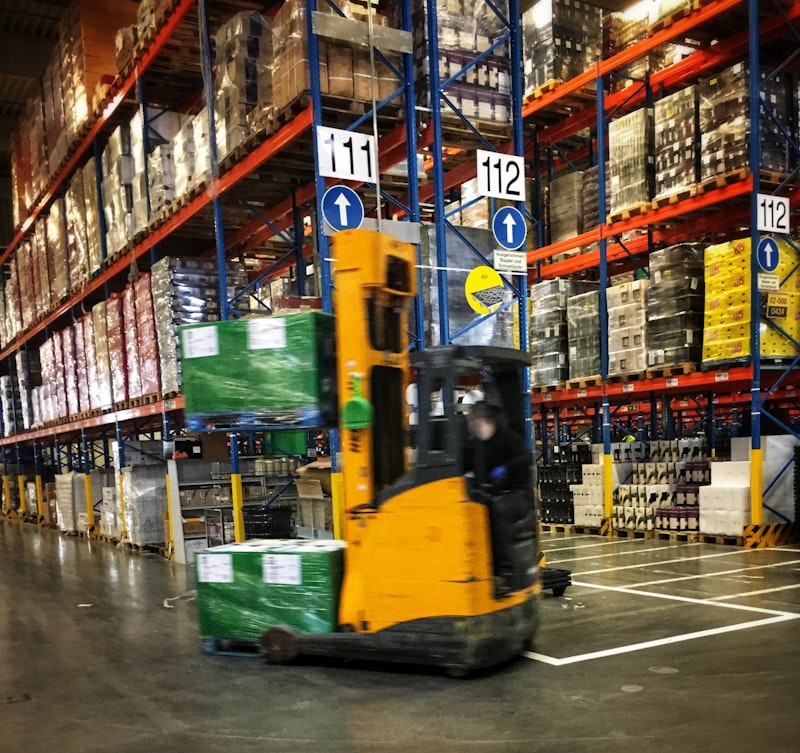 Warehouse logistics and forklift operations